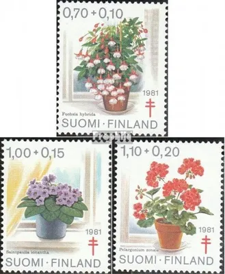 Produktbild von Briefmarken Finnland 1981 Mi 885-887 (kompl.Ausg.) postfrisch Tuberkulose