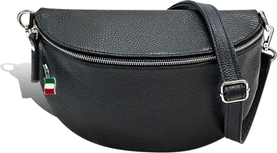 Produktbild von Florence Tasche Tragegurt passend schwarz Leder Gürteltasche D2OTF825S