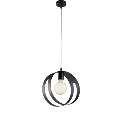 Produktbild von Hängelampe Peter 1 Licht Eisen Schwarz