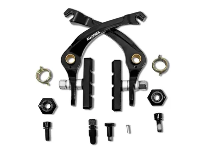 Produktbild von U-Bremse Fahrrad Aluminium Schwarz Vorderrad Bremse