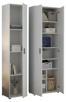 Produktbild von Casciano - Großer Mehrzweckschrank, 100x190h cm Weiß, Modular