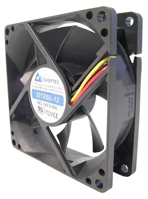 Produktbild von Chieftec AF-1225S, Ventilator, Schwarz