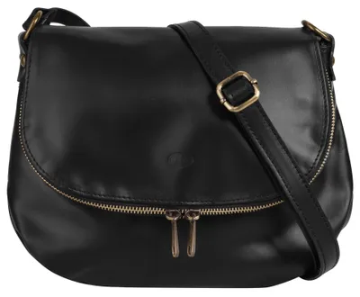 Produktbild von piké Umhängetasche Damen 015805 schwarz