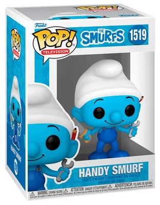 Zdjęcie produktu dla Figurka Funko Pop! The Smurfs - Handy Smurf - Winylowa, Oficjalny Produkt