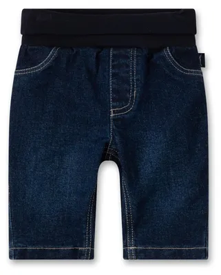 Produktbild von Sanetta Pure Baby-Jeans dunkelblau gefüttert 68