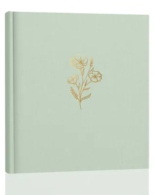 Immagine prodotto di Album fotografico con copertina in lino, formato 31 x 33 cm, colore salvia, 100 pagine