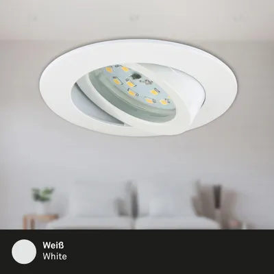 Produktbild von LED Einbauleuchte, Ø 8,2 cm, 5 W, Weiß, Briloner Leuchten