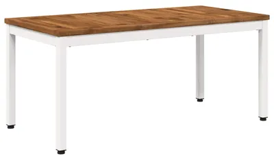 Produktbild von Couchtisch Natürlich und Weiß 50 x 100,5 x 45 cm