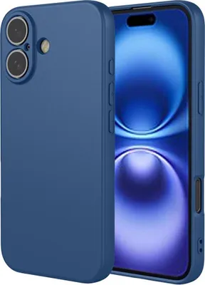 Obrázek produktu pro Pouzdro pro Apple iPhone 17 - Zadní kryt Phonesta Soft Silk Silikonový - Tmavé modré