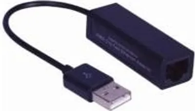 Image de MicroConnect USB2.0 vers Ethernet, noir