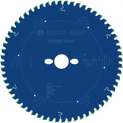 Productafbeelding van Bosch 2608642530 Bosch Kreissägeblatt EX WO B 254x30-60