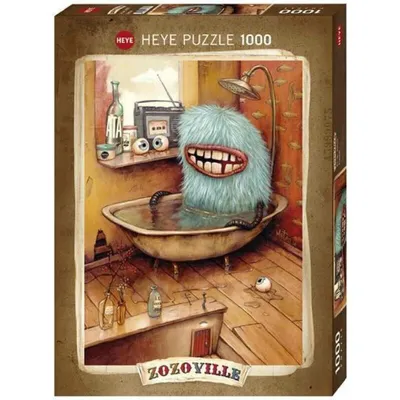Produktbild von Heye Puzzle Bathtub, 1000 Teile, 1000 Stück(e), Kunst
