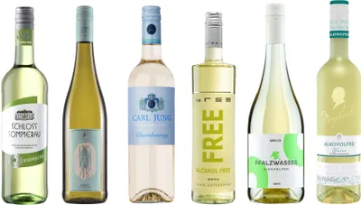 Produktbild von Alkoholfreies Weisswein Paket - 6 ausgewählte Weißweine - 6x 0,75l