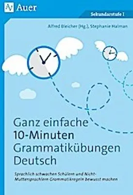 Obrázek produktu pro Ganz einfache 10-Minuten-Grammatikübungen Deutsch