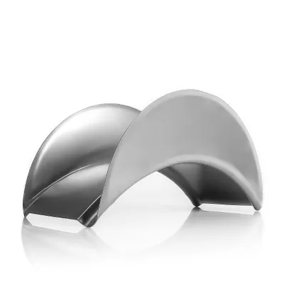 Produktbild von BigDean Gartenschlauchhalter aus Metall silber - robuster Schlauchhalter zur Wandmontage - ideal auch als Kabelhalter für den Garten geeignet
