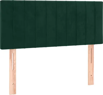 Produktbild von vidaXL Kopfteil Dunkelgrün 80x5x78/88 cm Samt