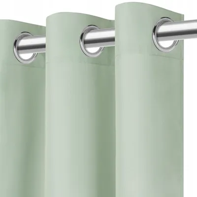 Immagine prodotto di Spod Igły i Nitki Tenda finita Sage 140x250 su occhielli Viva per il soggiorno