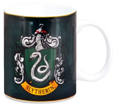Porzellan-Kaffeetasse Harry Potter Slytherin 300 ml