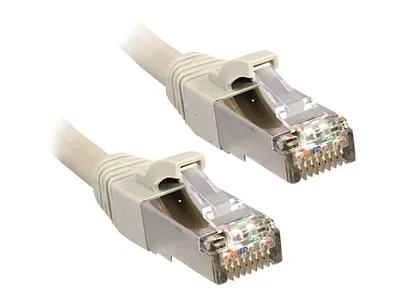 Produktbild von LINDY Patchkabel Cat6A S/FTP PIMF LSZH grau 30m