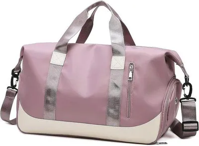 Immagine prodotto di Borsa sportiva capiente con tasche - Leggera e resistente agli strappi, ideale per la palestra e i viaggi - Zaino da yoga da donna
