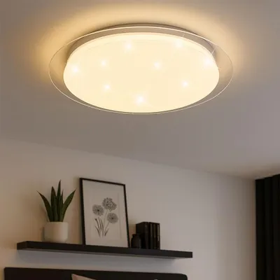 Produktbild von LED Deckenlampe, Sterneneffekt, Fernbedienung 46,5 cm VT-8401
