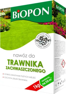 Zdjęcie produktu dla Nawóz do trawnika zachwaszczonego BIOPON 1KG