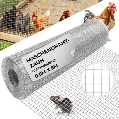 Produktbild von Geflecht GARDEN ZN, 500/19x19/1,4 mm, viereckig, Garten, Tierhaltung, Packung 10 m