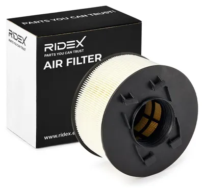 Produktbild von Luftfilter RIDEX 8A0115 für BMW 3 Limousine (E46) Filtereinsatz