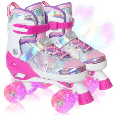 Imagen del producto de Patines de cuatro ruedas ajustables para niños