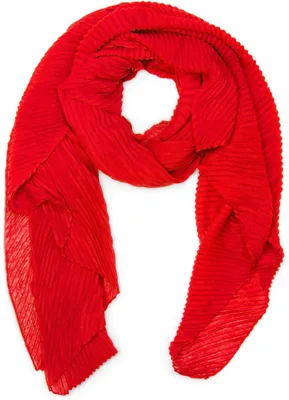 Produktbild von styleBREAKER Damen Schal fein gekreppt | Leichter Plissee-Schal für stilvolle Looks | Elegantes Halstuch mit fließenden Falten | Modisch Vielseitig & Angenehm weich | 96 x 192 cm