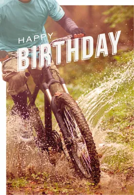 Produktbild von Geburtstag  Glückwunschkarte im Format 115x17cm mit Umschlag