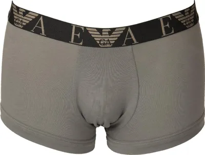 Immagine prodotto di Boxer uomo EMPORIO ARMANI parigamba elastico a vista cotone elasticizzato underwear articolo 111389 2F715 TRUNK, EUR S - CN 165/90 - BR P - MX CH, Cotone 95%,Spandex 5%