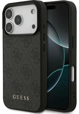 Produktbild von Handyhülle Guess Hardcase 4G Classic für iPhone 18 Pro / 17 Pro, Schwarz