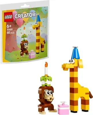 Produktbild von 30689 Creator Geburtstagspartytiere