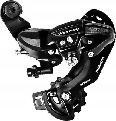 Obrázek produktu pro Shimano Tourney 6rychlostní 7rychlostní zadní přehazovačka SGS TY300D se šroubem SIS