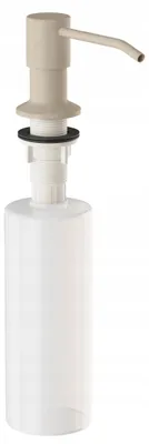 Produktbild von Granitan - Seifenspender - Spülmittelspender 360 ml - Spender Hellbeige - Einbau