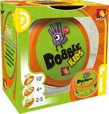 Produktbild von Asmodee Dobble Kartenspiel Junior