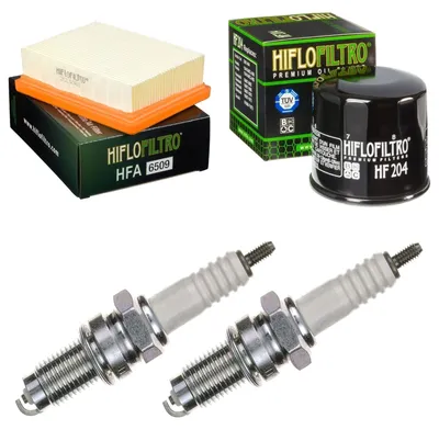 Immagine prodotto di Kit di manutenzione per Triumph Street Cup 900 EFI ABS 2017-2019: filtri e candele di accensione di pamoto - Nuovo