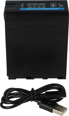 Produktbild von vhbw Akku kompatibel mit Sony CCD-TR57, CCD-TR67, CCD-TR716, CCD-TR76, CCD-TR516, CCD-TR517, CCD-TR555 Kamera (10400 mAh, 7,2 V, Li-Ion), USB-C Buchse