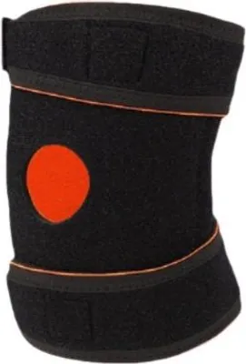 Immagine prodotto di INF Ginocchiera con Supporto a Compressione Doppia per Sport e Fitness Nero