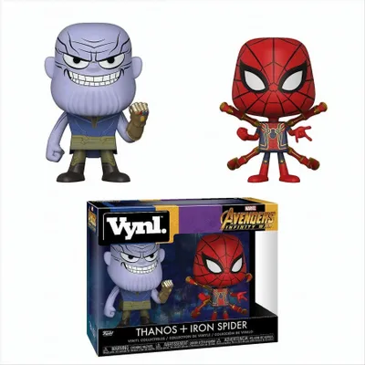 Produktbild von Funko Vynl. Thanos und Iron Spider