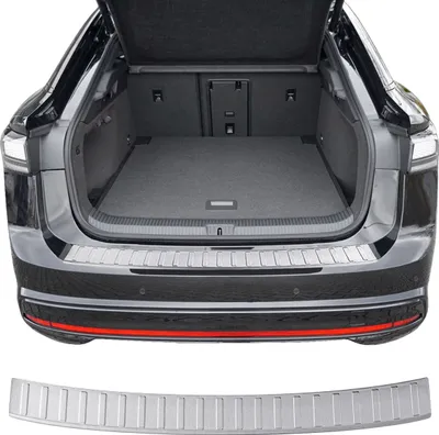 Image de Protection du seuil de chargement en acier inoxydable mat pour VW ID.7 Limousine | BJ à partir de 2023>