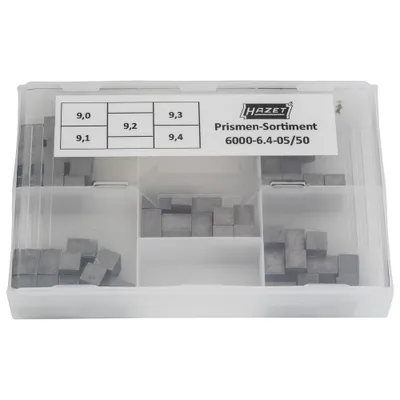 Produktbild von Hazet Prismen-Sortiment 9,0 / 9,1 / 9,2 / 9,3 / 9,4 mm, 6000-6.4-05/50