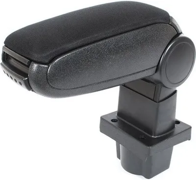 Obrázok produktu pre Stredová lakťová opierka CLAPPABLE textilná čierna pre Škoda Octavia II 1Z od 2004-