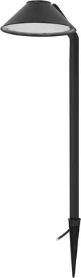 Zdjęcie produktu dla Lindby LED lampa stojąca Capelo, czarna, metalowa, 77 cm