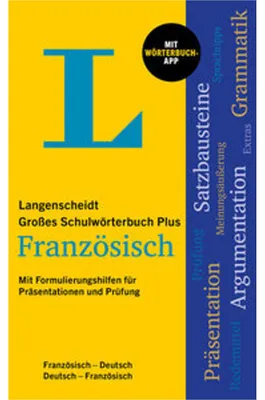 Image de Langenscheidt Großes Schulwörterbuch Plus Französisch