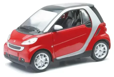Produktbild von 1:24 D/C Smart Fortwo 2007 Spritzgussmodell, 1 Stück, farblich sortiert