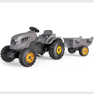 Obrázok produktu pre Smoby 710131, Traktor, 3 rok / roky, Plast, Čierna, Šedá, Žltá