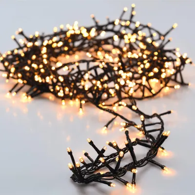 Produktbild von Rebecca Mobili Lampki choinkowe 1500 LED ciepły biały z timerem i pokazami świetlnymi 30 mt