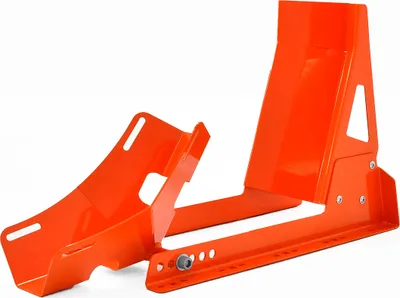 Image de Béquille de montage roue avant bascule transport bascule orange